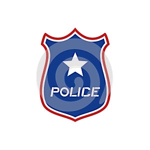 Police shield icon