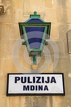 Police Station in Mdina in Malta