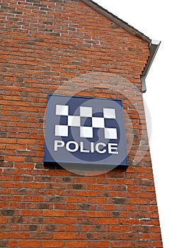 Police Station Sign