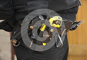 Police Taser gun