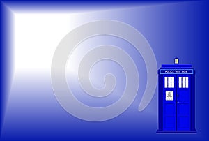 Police Telephone Box Background