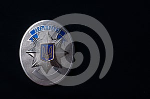 Police of Ukraine, badge of Ukrainian