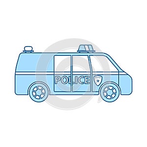 Police Van Icon