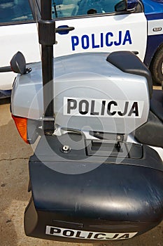 Police vehicles