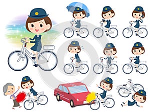 Police Women_city bicycle