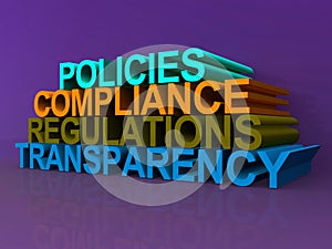 Policies compliance regulations transparency