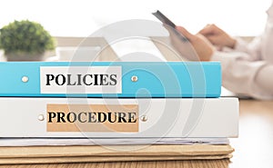 Policies procedure photo