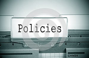 Policies Register Folder Index photo