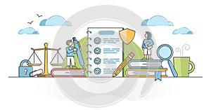 Policy as principles and procedure for agreement protocol outline concept