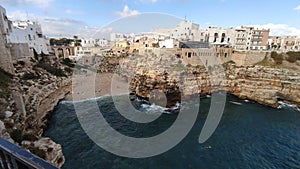 Polignano a Mare beach, Puglia, Italy photo