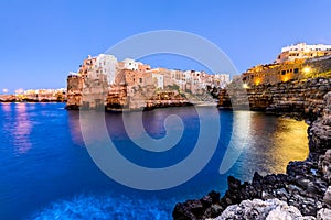 Polignano a Mare, Pulgia, Italy (HDR)