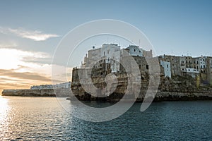 Polignano a mare A town overlooking the sea