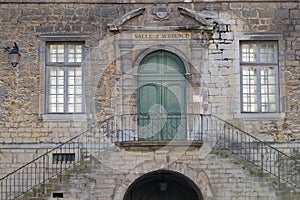 Poligny City Hall stairs