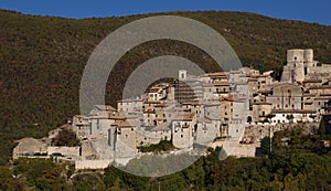 Polino village in Umbria, Italy photo