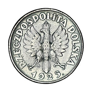 Polish 2 golden coin 1925 replica