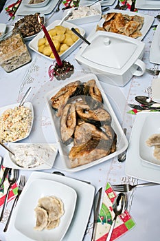 Polish Christmas table