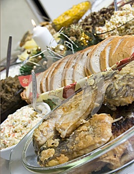 Polish Christmas table