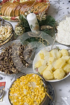 Polish Christmas table