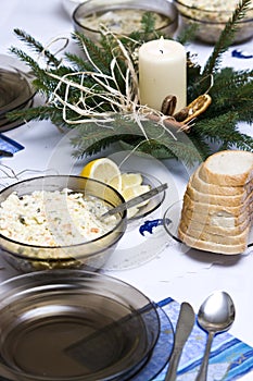Polish Christmas table