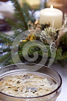 Polish Christmas table