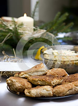 Polish Christmas table