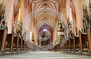 Polish church interior