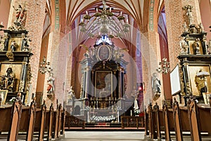Polish church interior