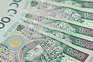Polish currency money zloty photo
