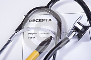 Polish doctors prescription