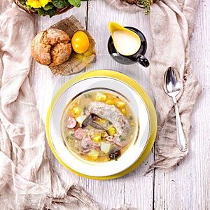 Polish easter soup