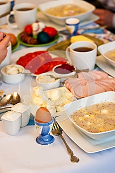 Polish Easter table