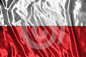 Polish flag.flag on background