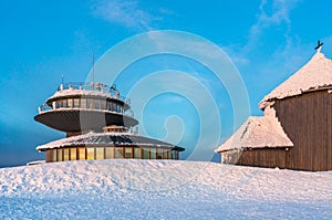 Polish hut in the mountain Snezka