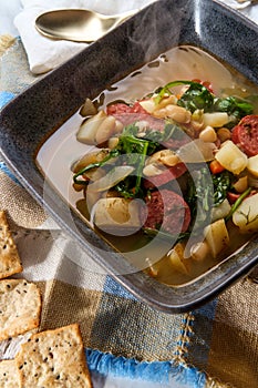 Polish Kielbasa Bean Soup