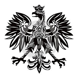Polish national emblem photo
