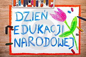 Polish Teacher's Day card