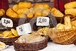 Polish traditional cheese.