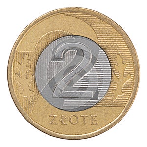 Polish Zloty coin