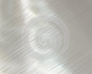 Polished brushed steel metal