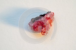 Polished gemstones photographed in the studio with lighting