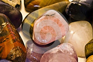 Polished rocks and stones