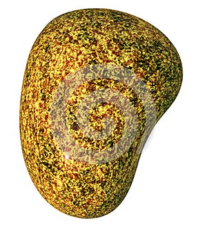 Polished Simbirtsit Granite Pebble