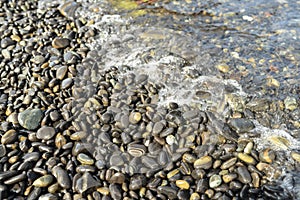 Polished stone Background