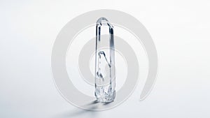 Polished surface reflects light creating subtle highlights and