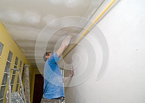 Polishing ceiling photo