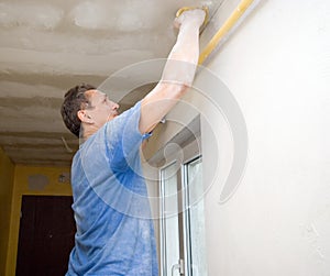 Polishing ceiling