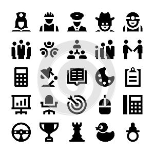 Polit Vector Icons 1
