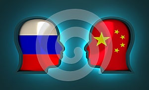 Politic and economic relationship between Russia and China