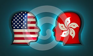 Politic and economic relationship between USA and Hong Kong