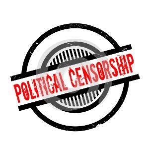 Political Censorship rubber stamp